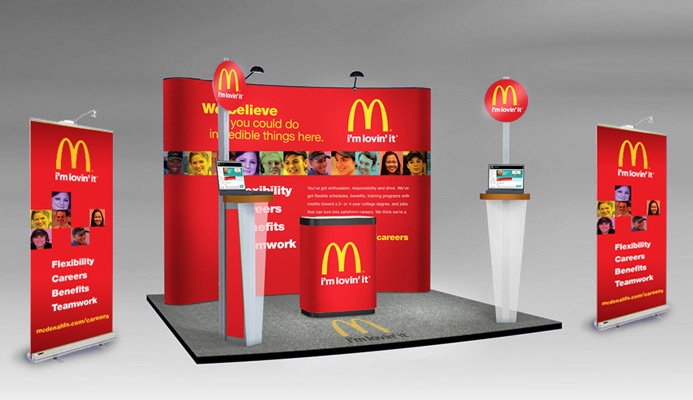 McDonald's Custom Display